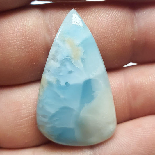 Larimar-Cabochon