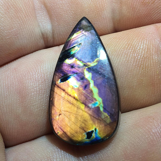 Cabochon spectrolite de yläama finlande