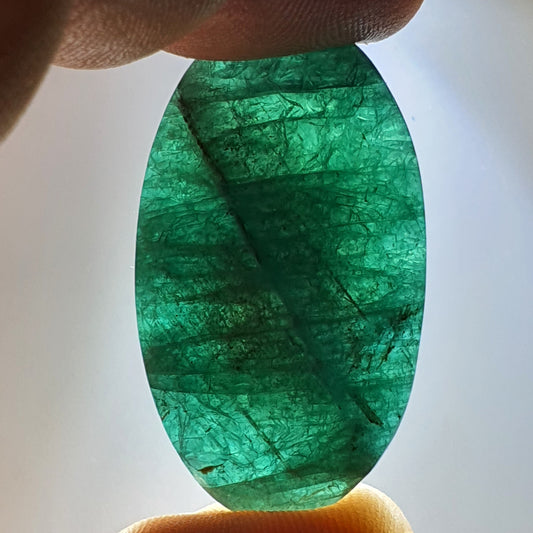 Cabochon Apatite Verte