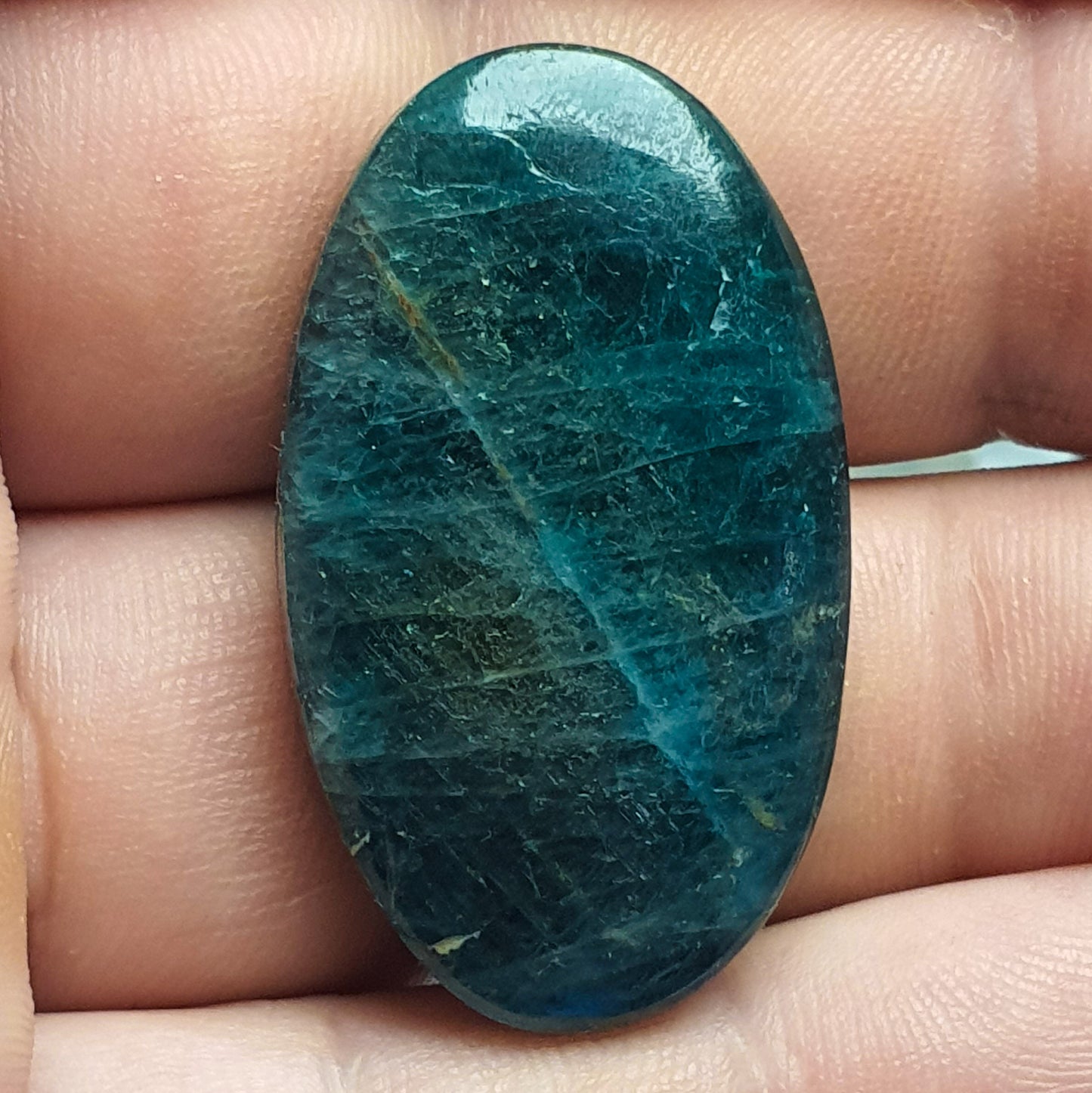 Cabochon Apatite Verte