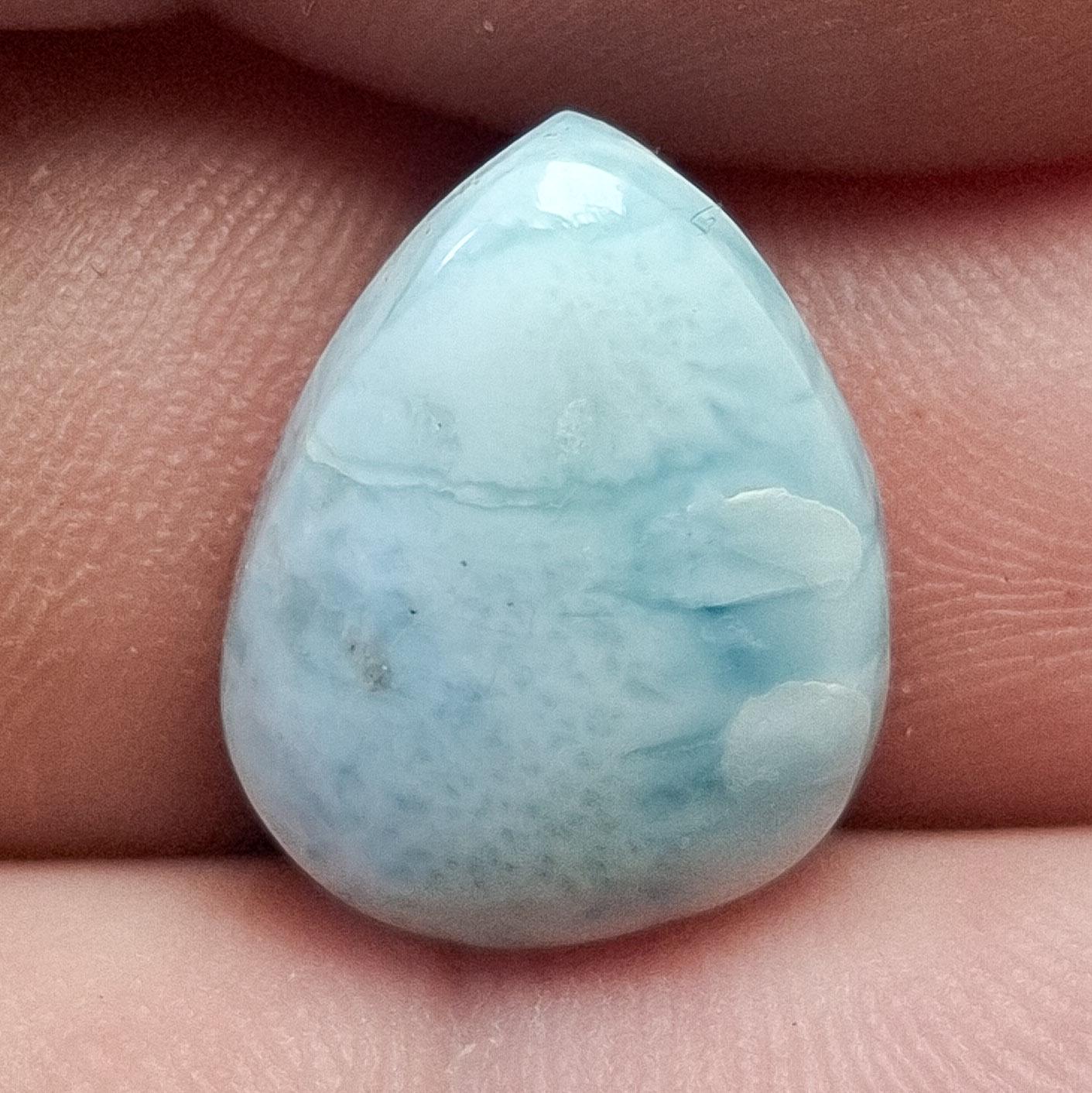 Cabochon larimar