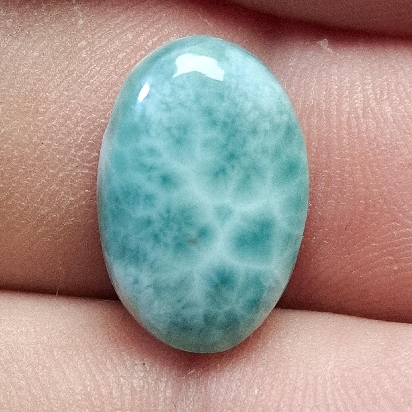 Cabochon larimar