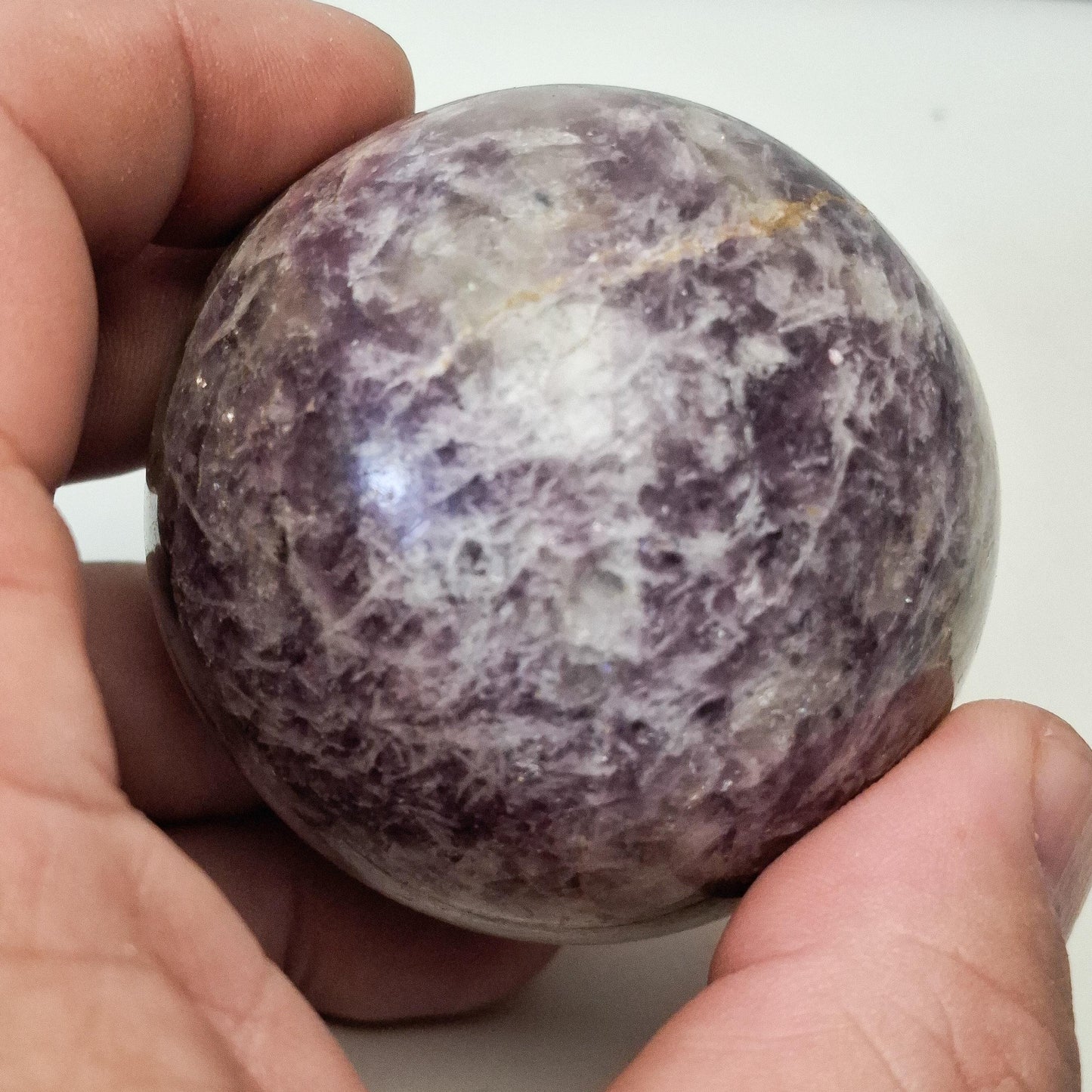 Sphère lepidolite