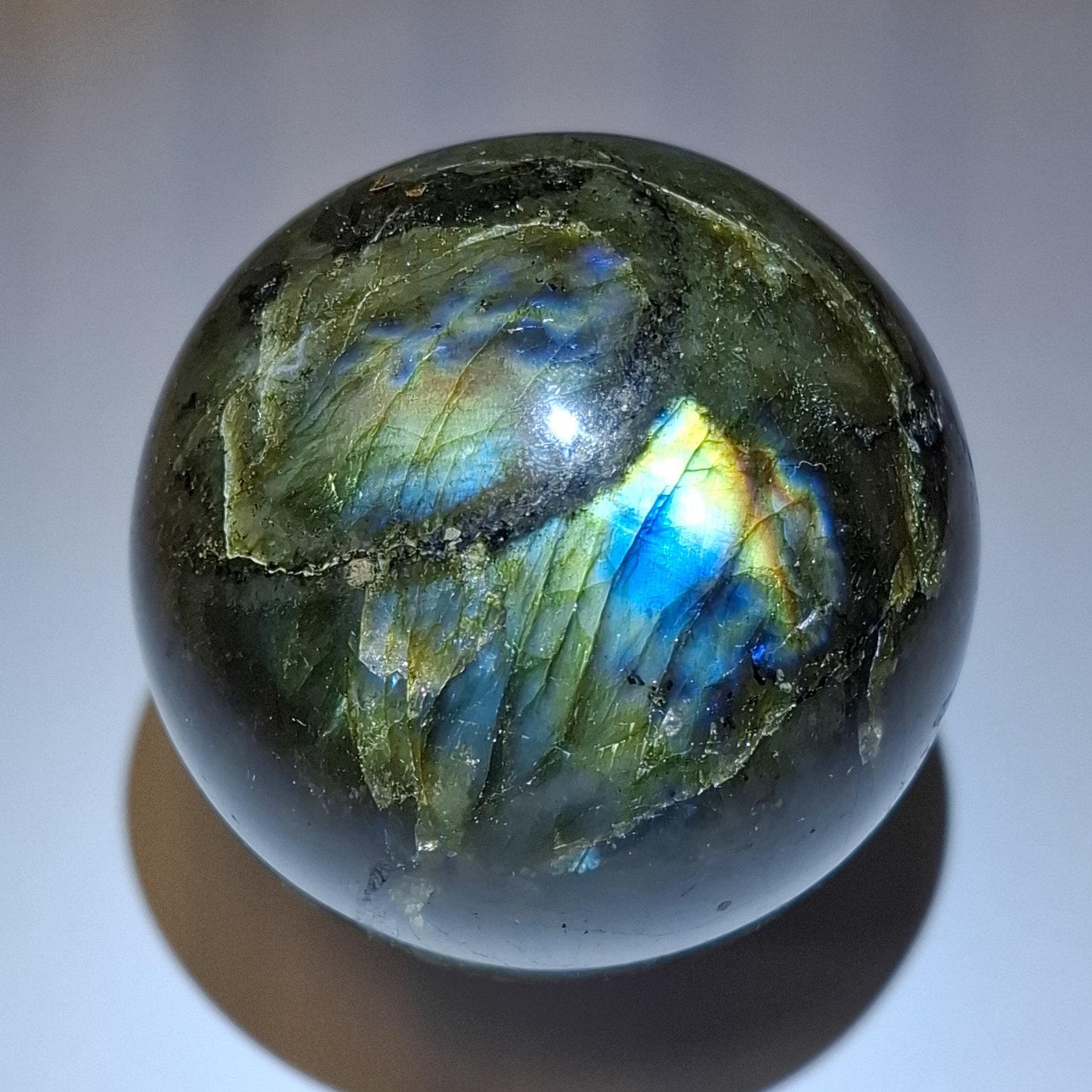 Sphère labradorite