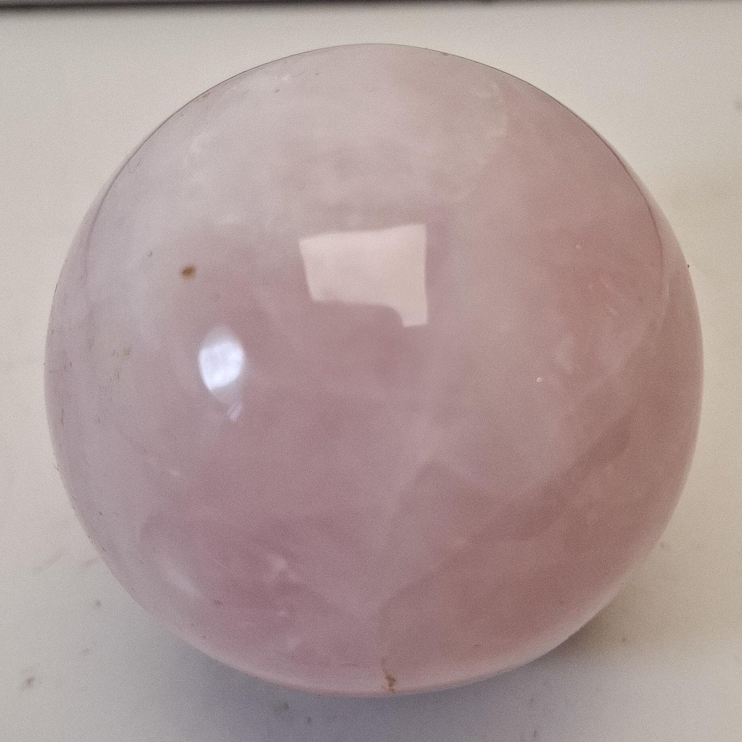 Sphère quartz rose