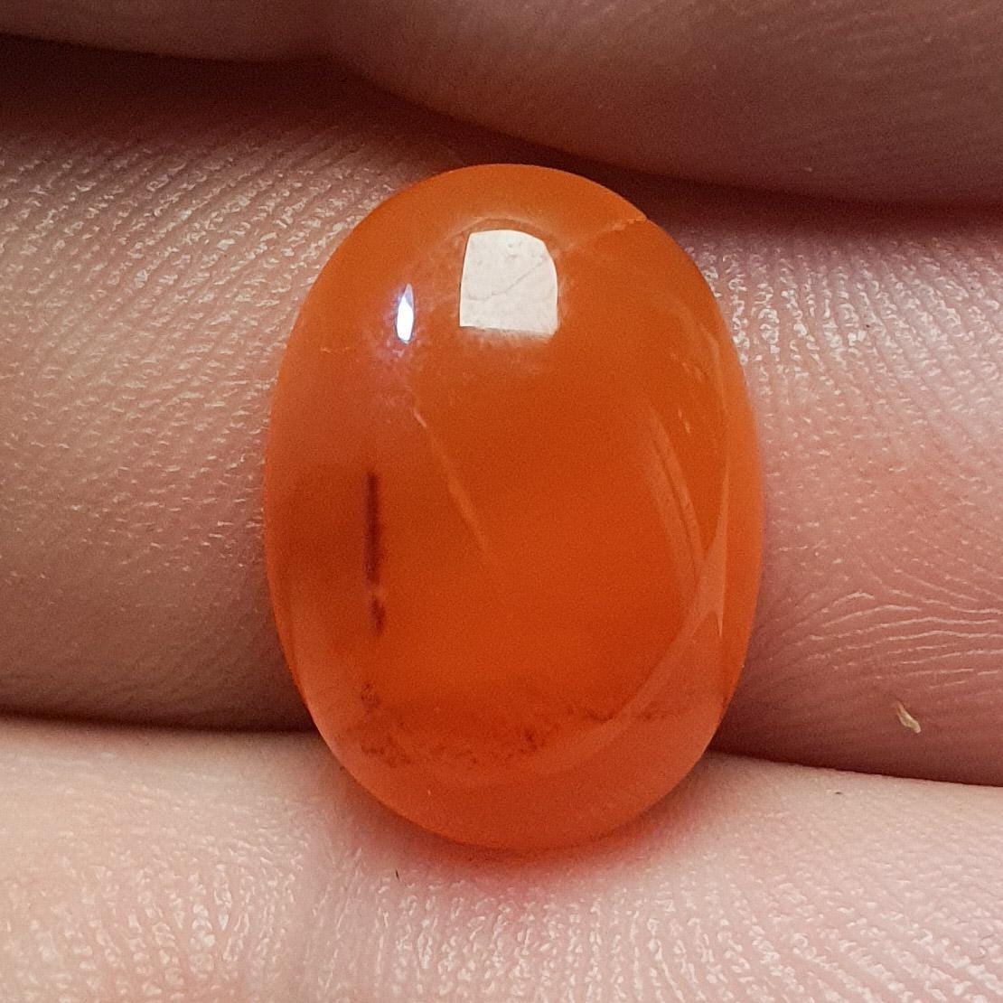 Cabochon cornaline