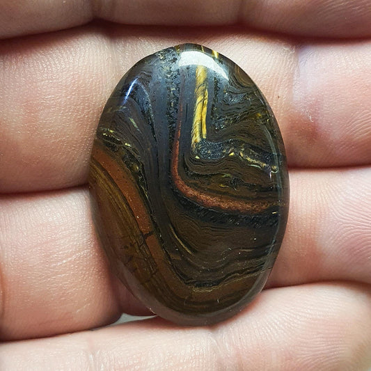 Cabochon œil de fer