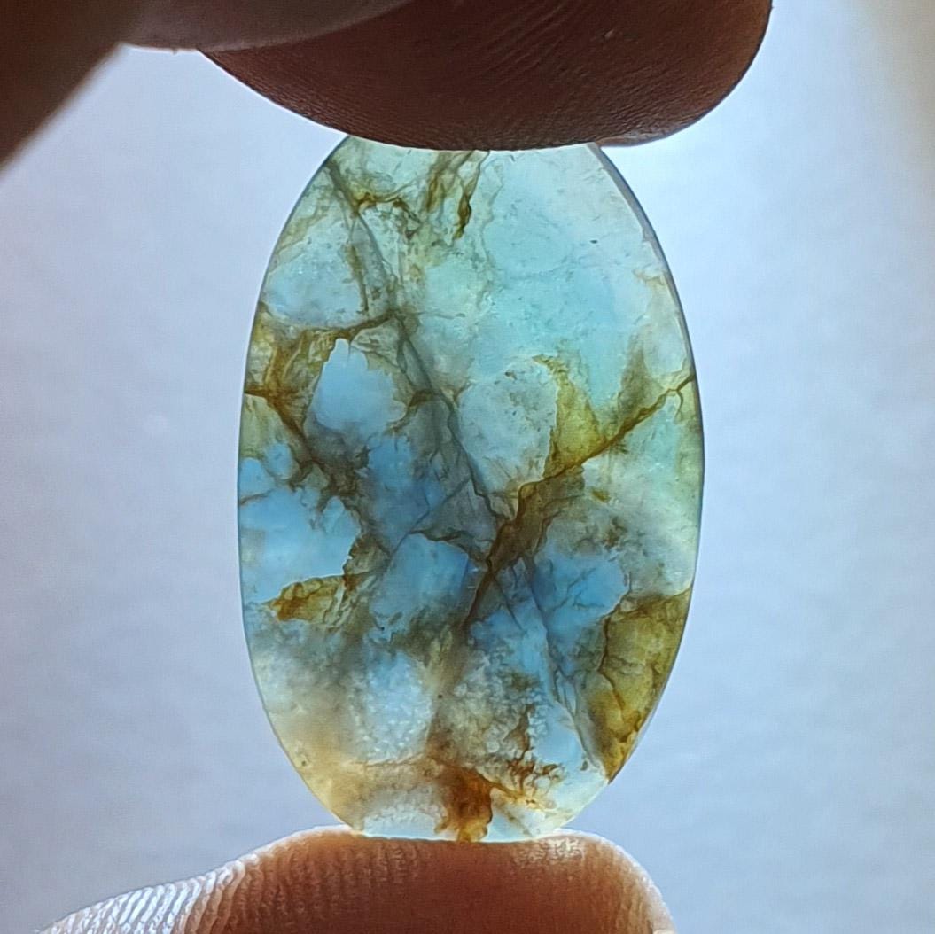 Cabochon fluorite de voltennes