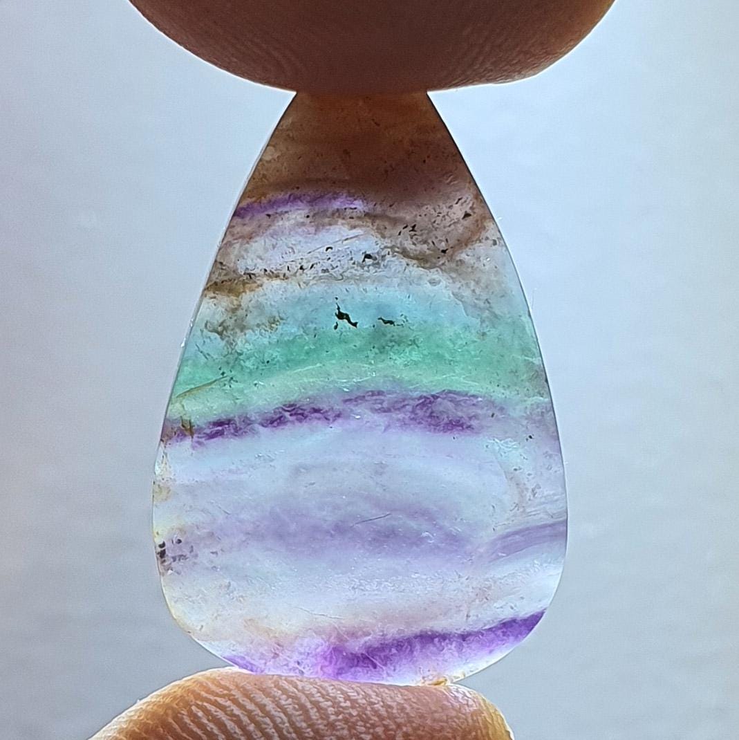 Voltennes Fluorite Cabochon