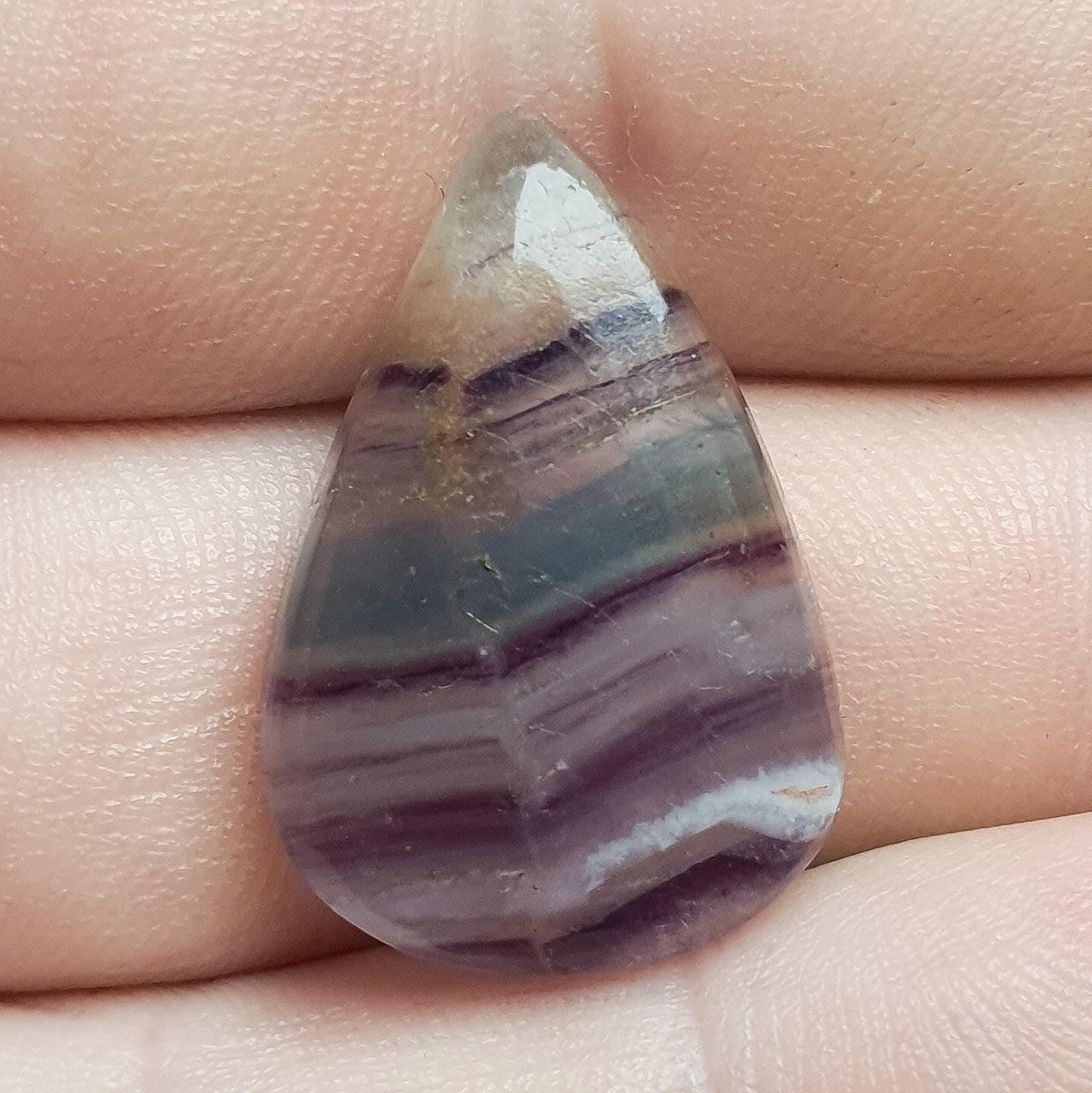 Cabochon fluorite de voltennes