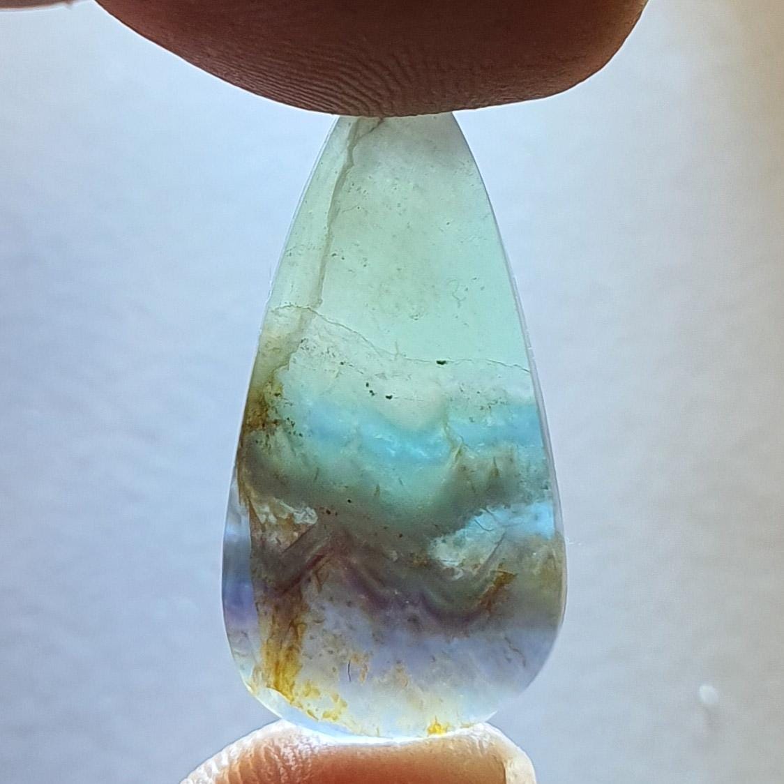 Cabochon fluorite de voltennes