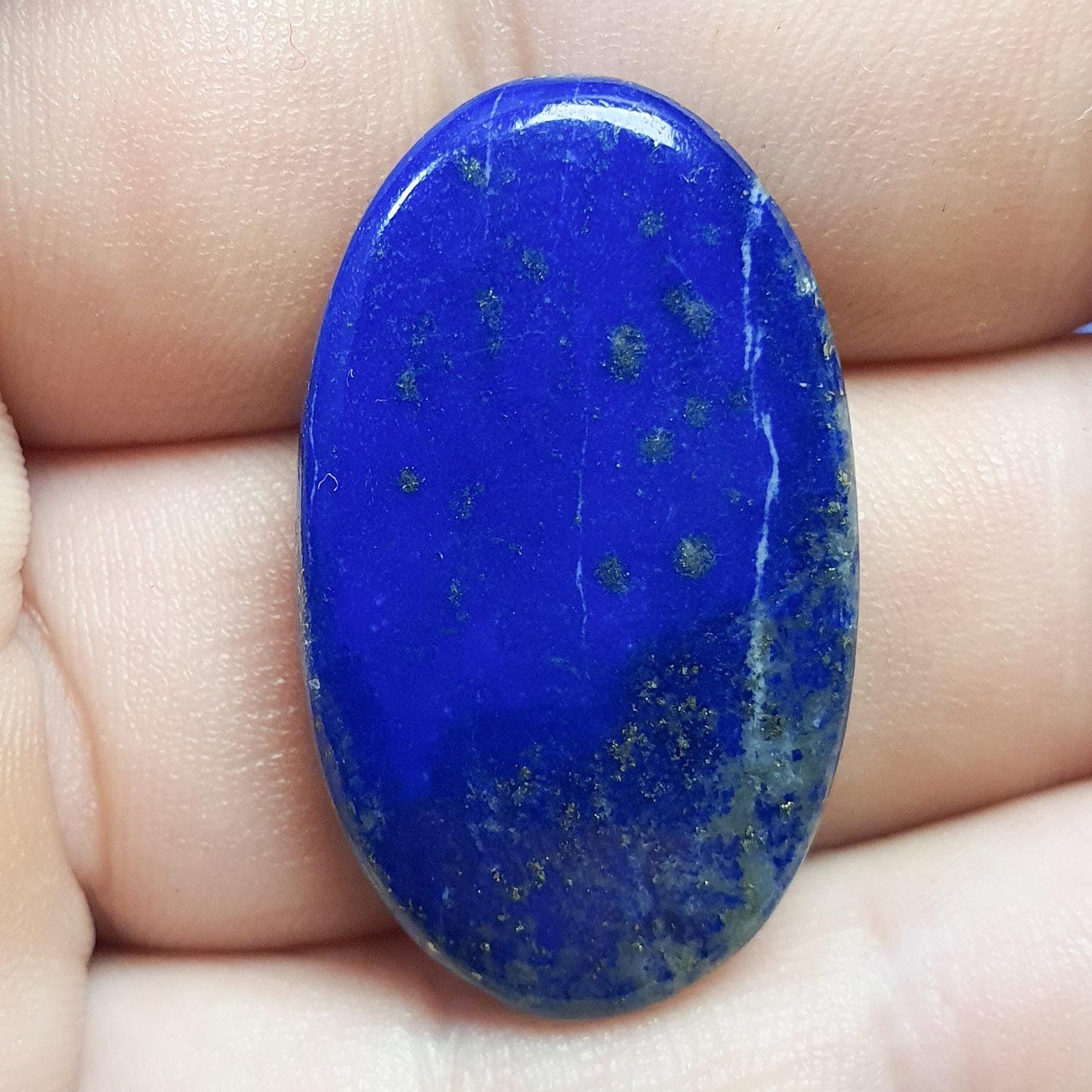 Cabochon lapis-lazuli