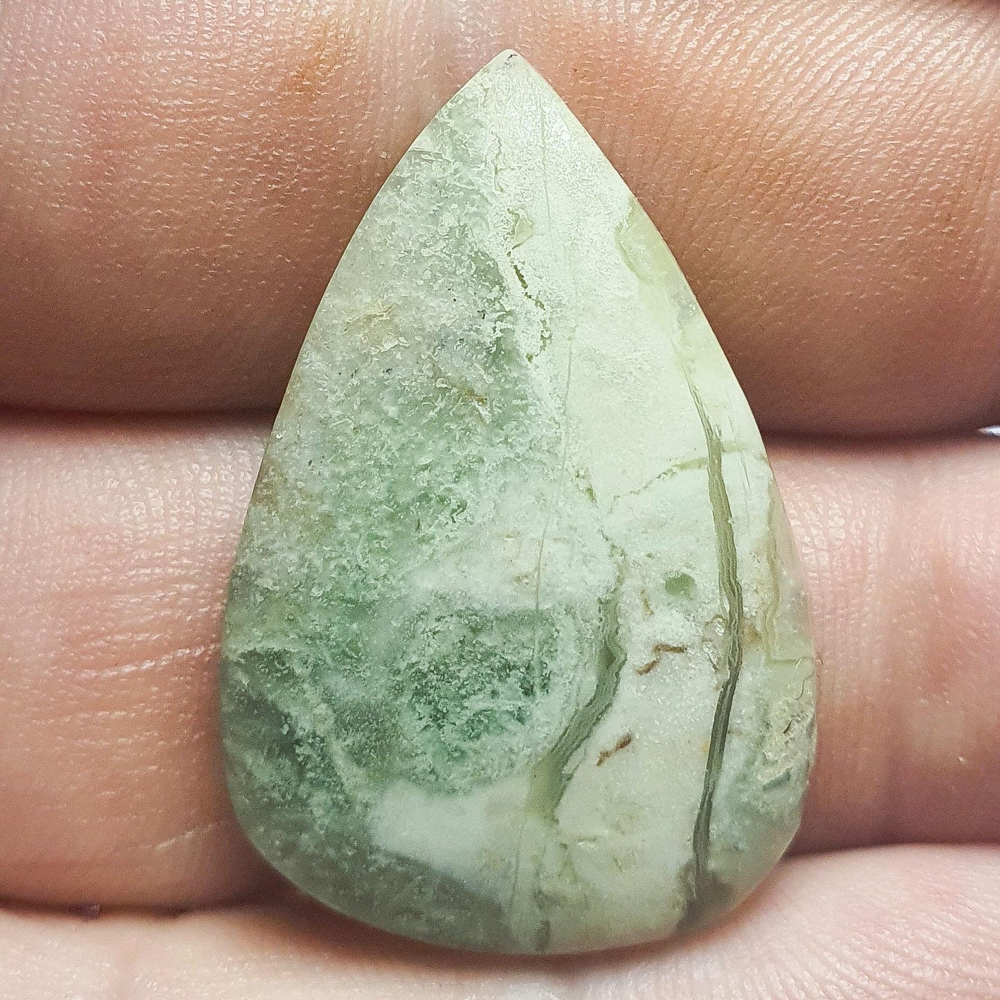 Cabochon opale kiwi