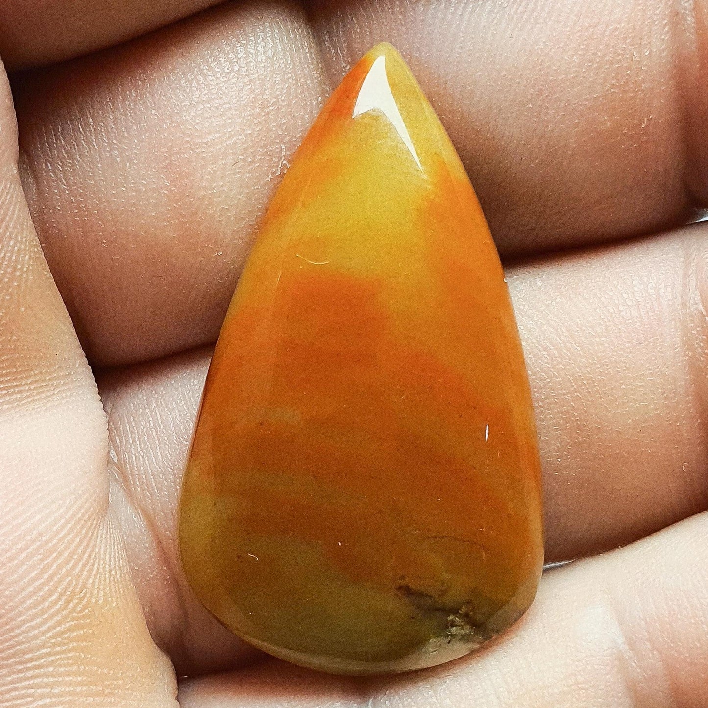 Fontmaure jasper cabochon