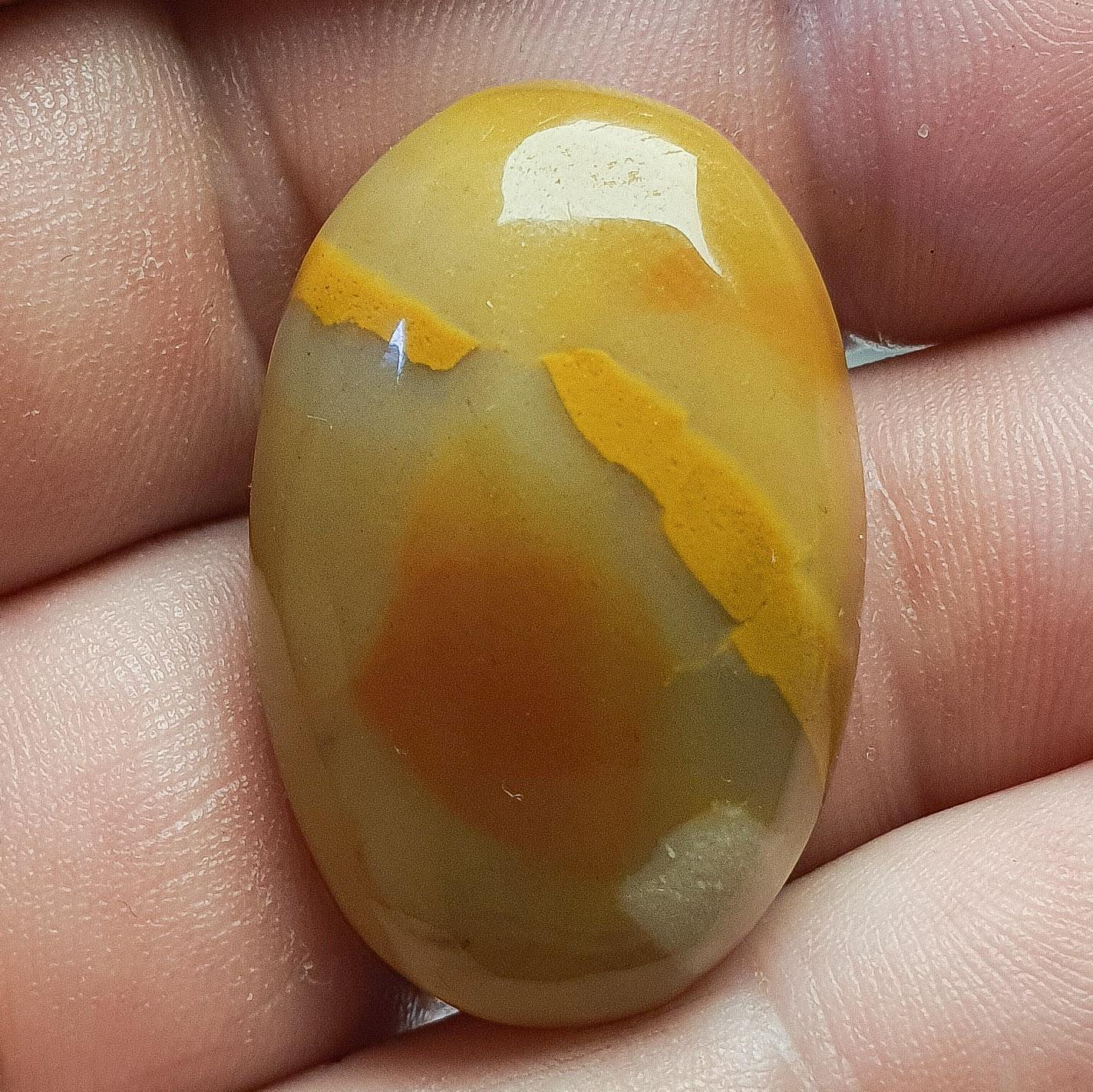 Fontmaure jasper cabochon