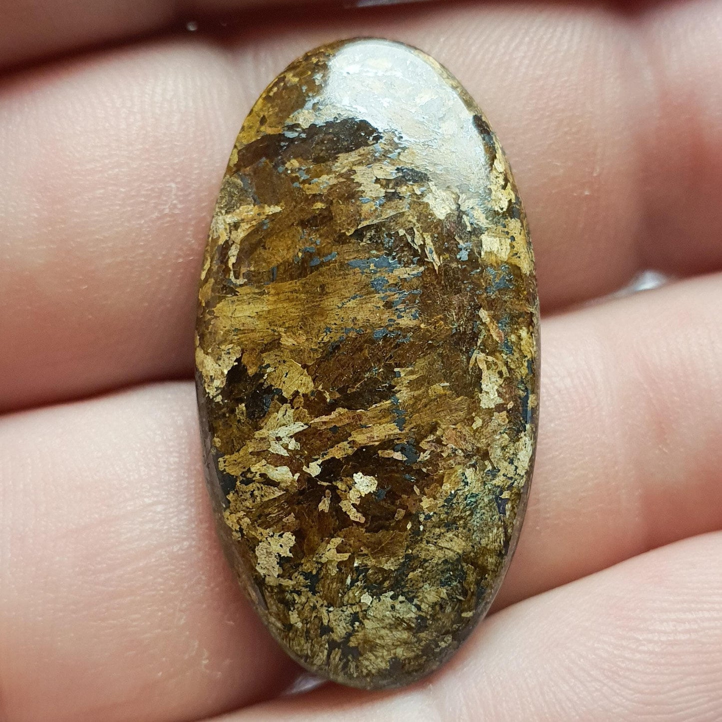 Cabochon bronzite