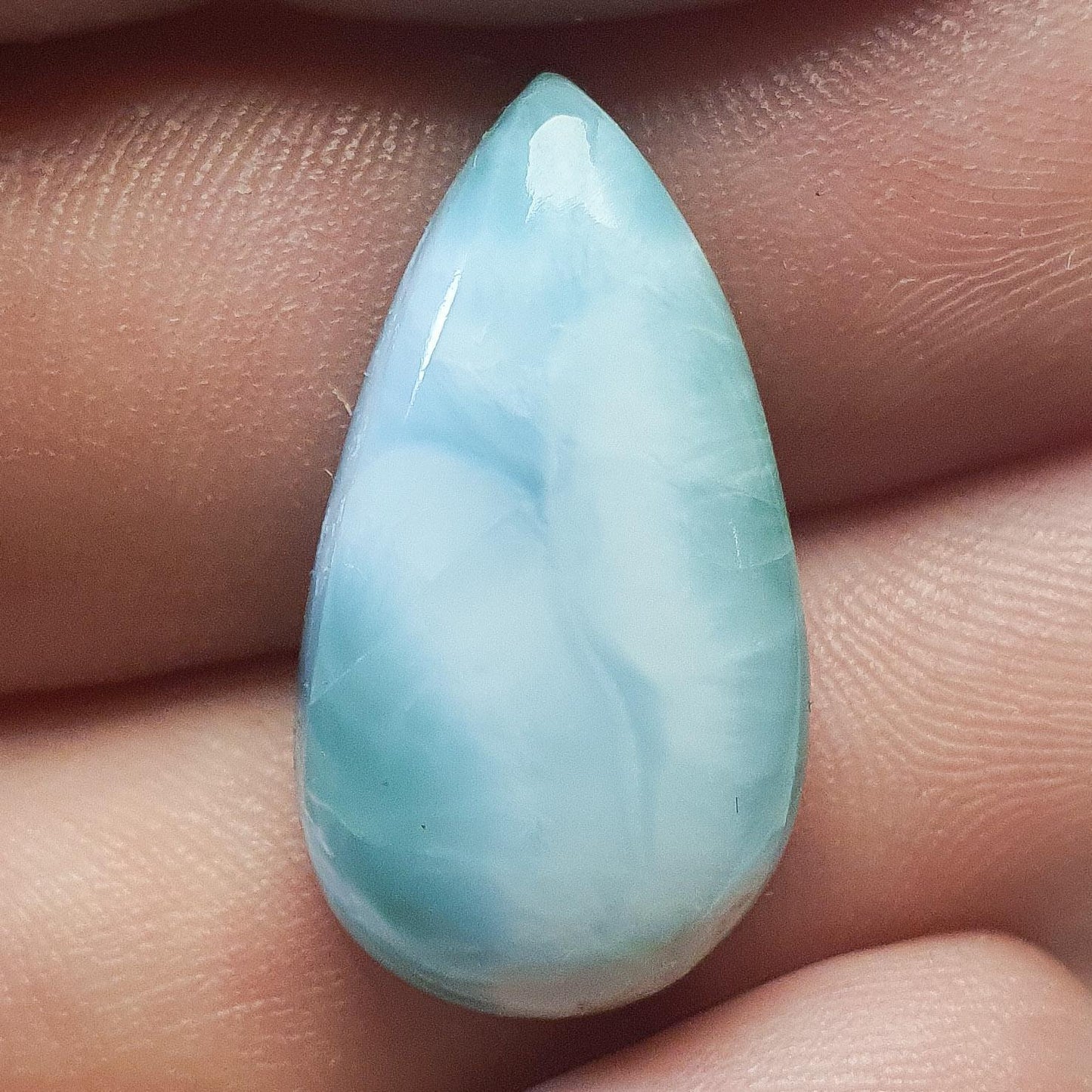 Larimar-Cabochon