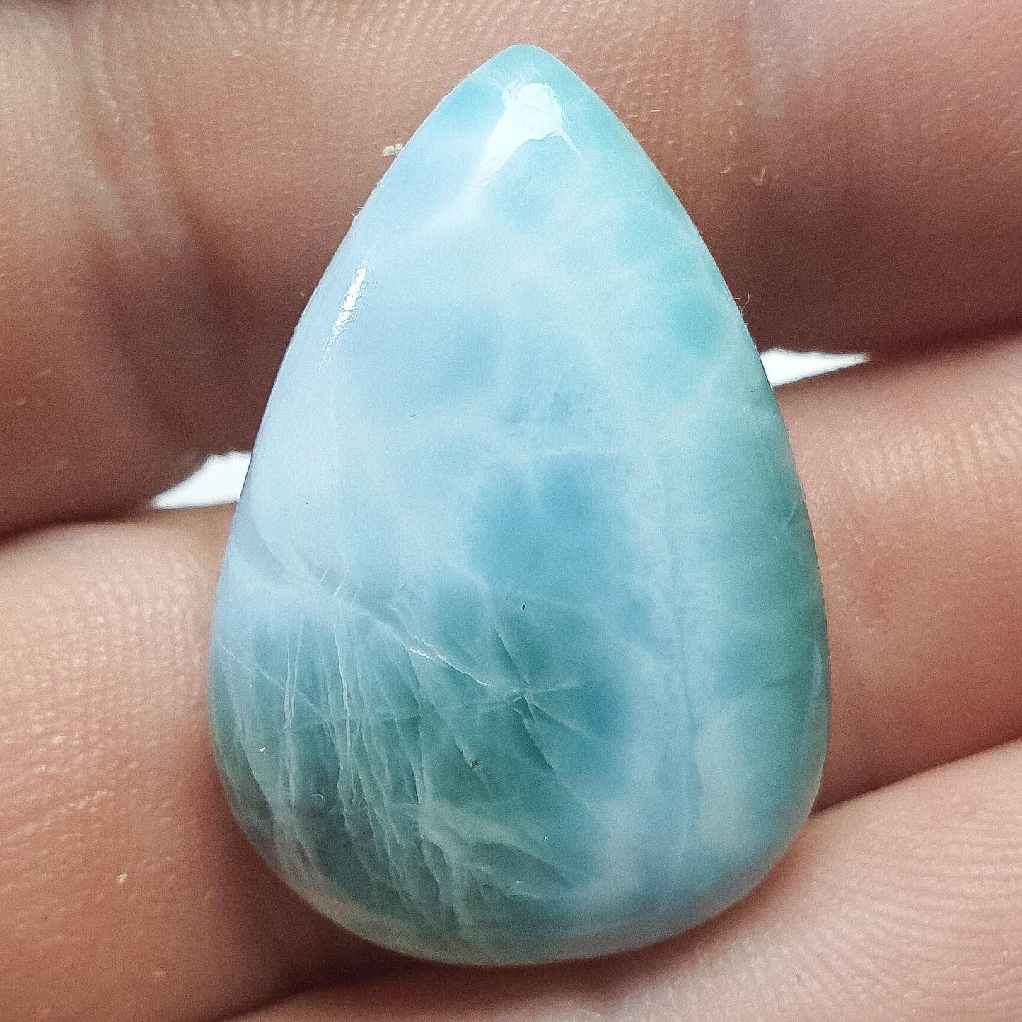 Larimar cabochon