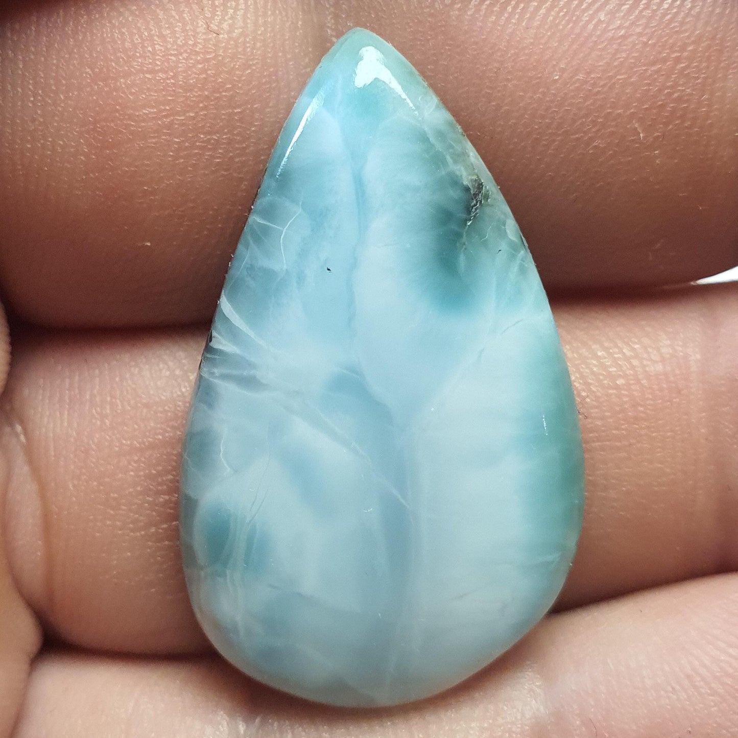 Cabochon larimar