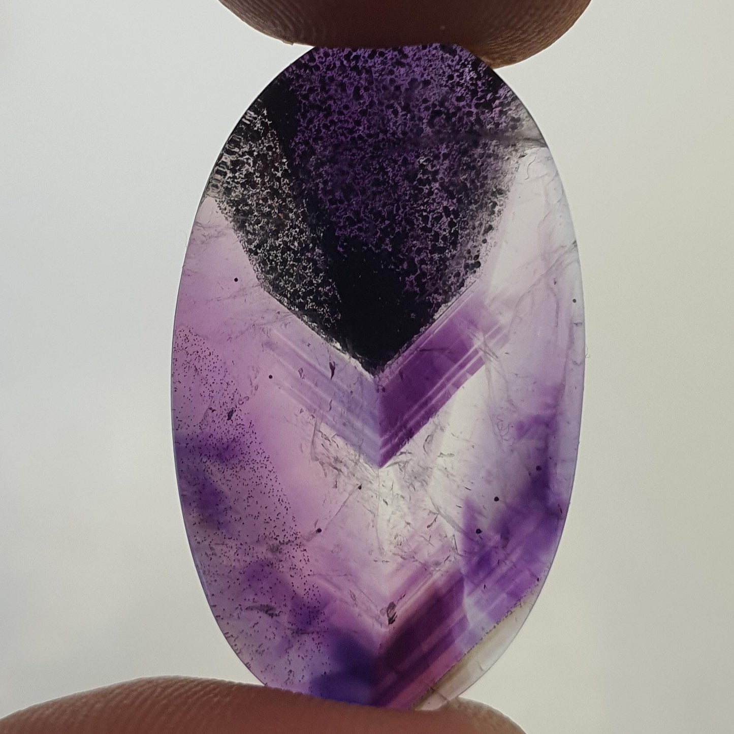 Cabochon améthyste