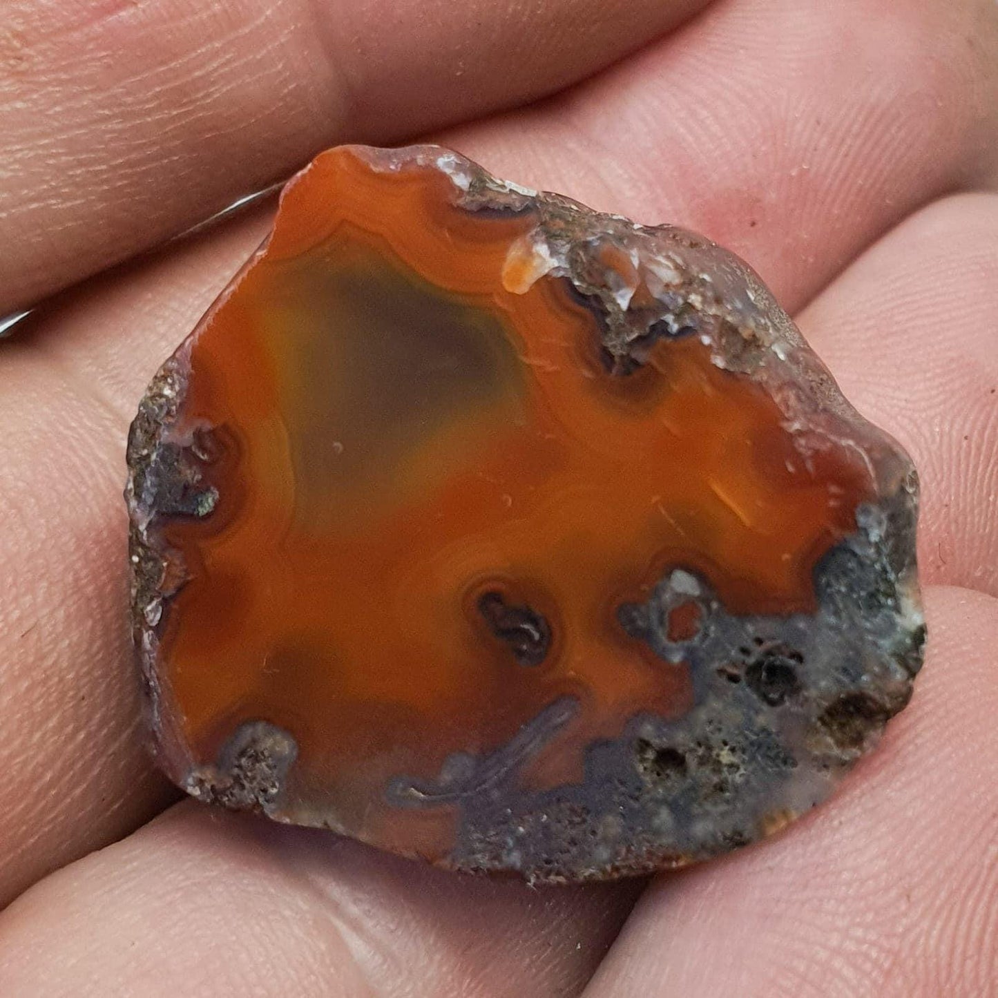 Agate creek (half nodule)