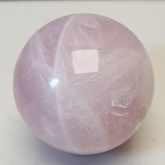 Sphère quartz rose