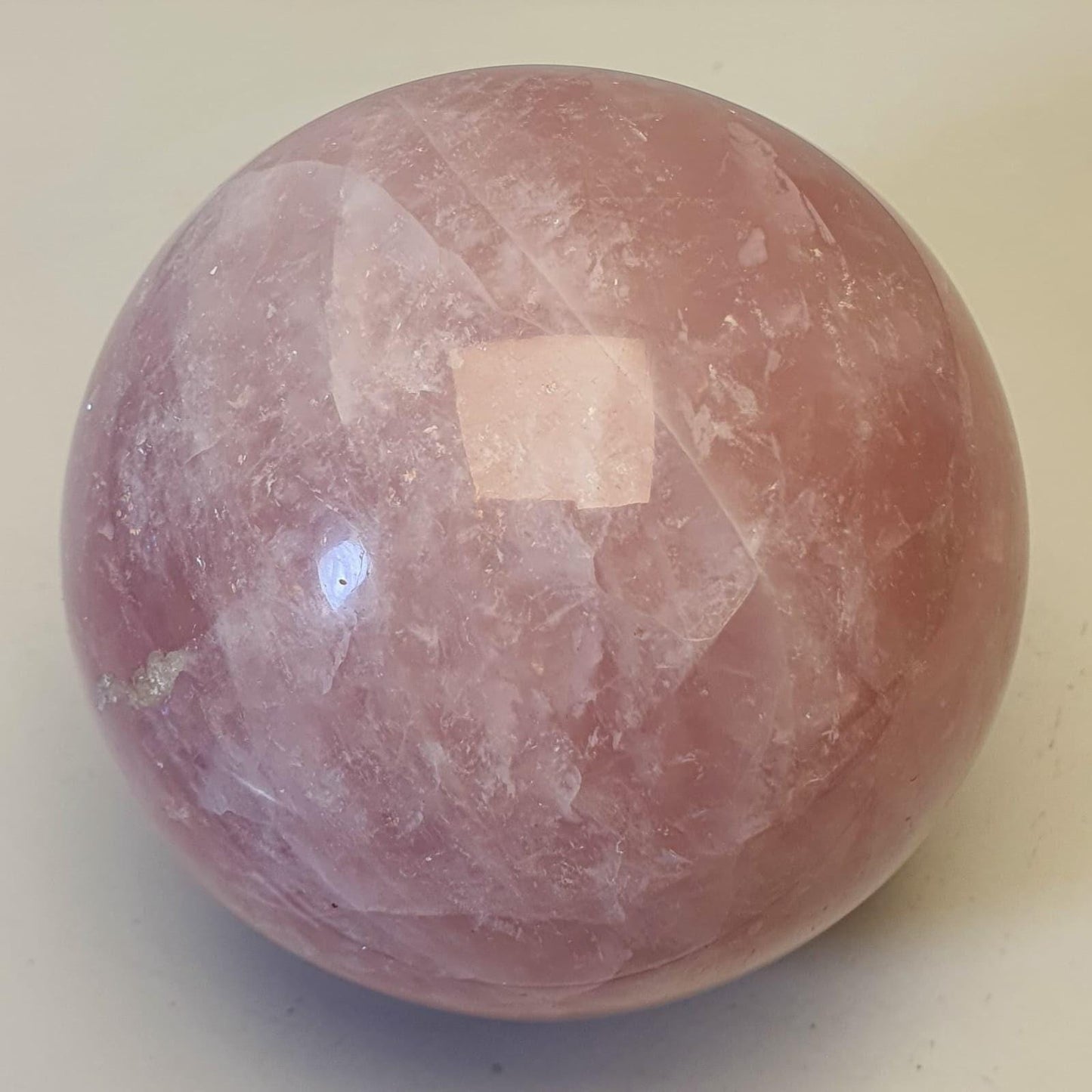 Sphère quartz rose