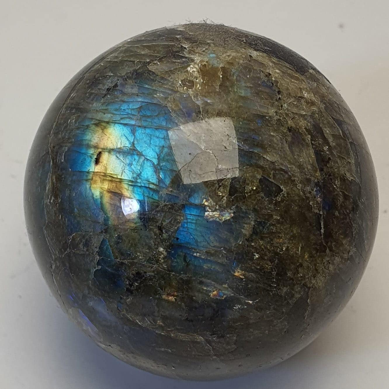 Sphère labradorite