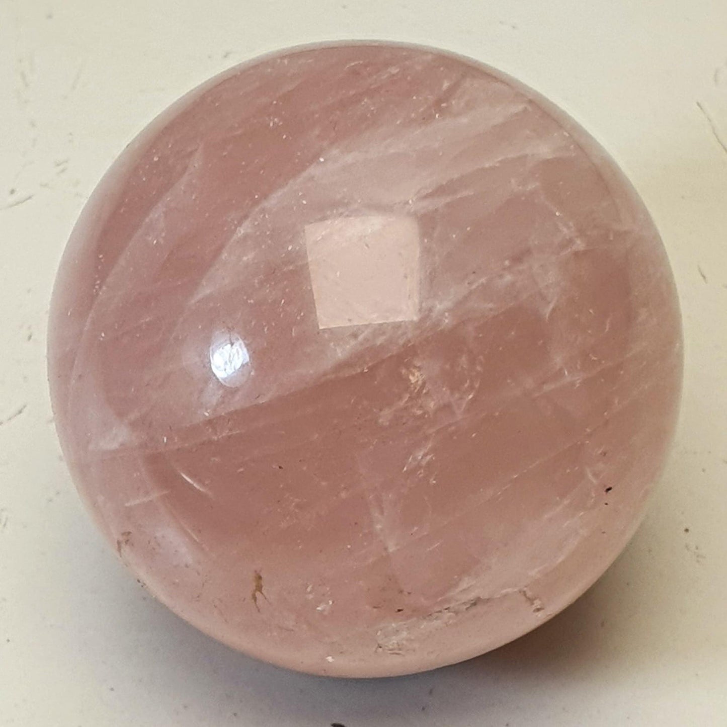 Rose quartz sphere