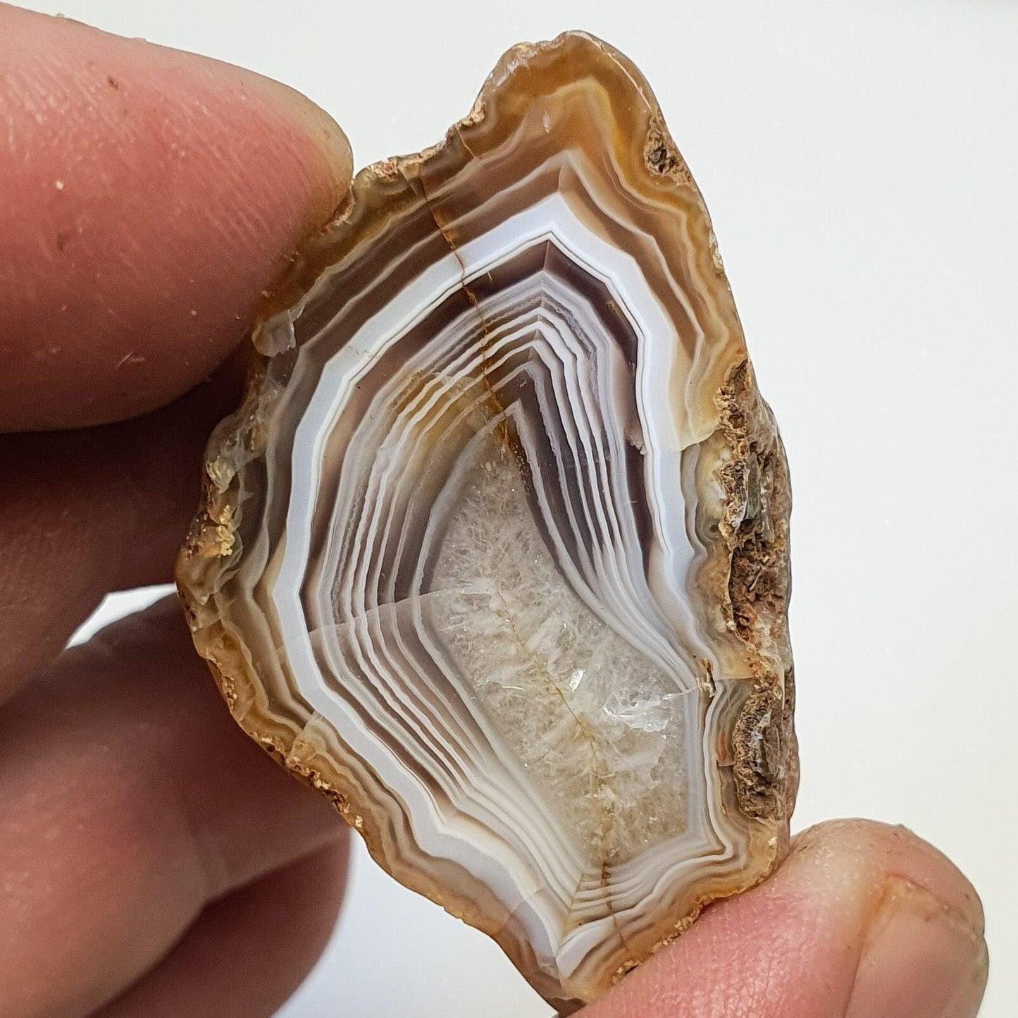 Malawi agate (half-nodule)