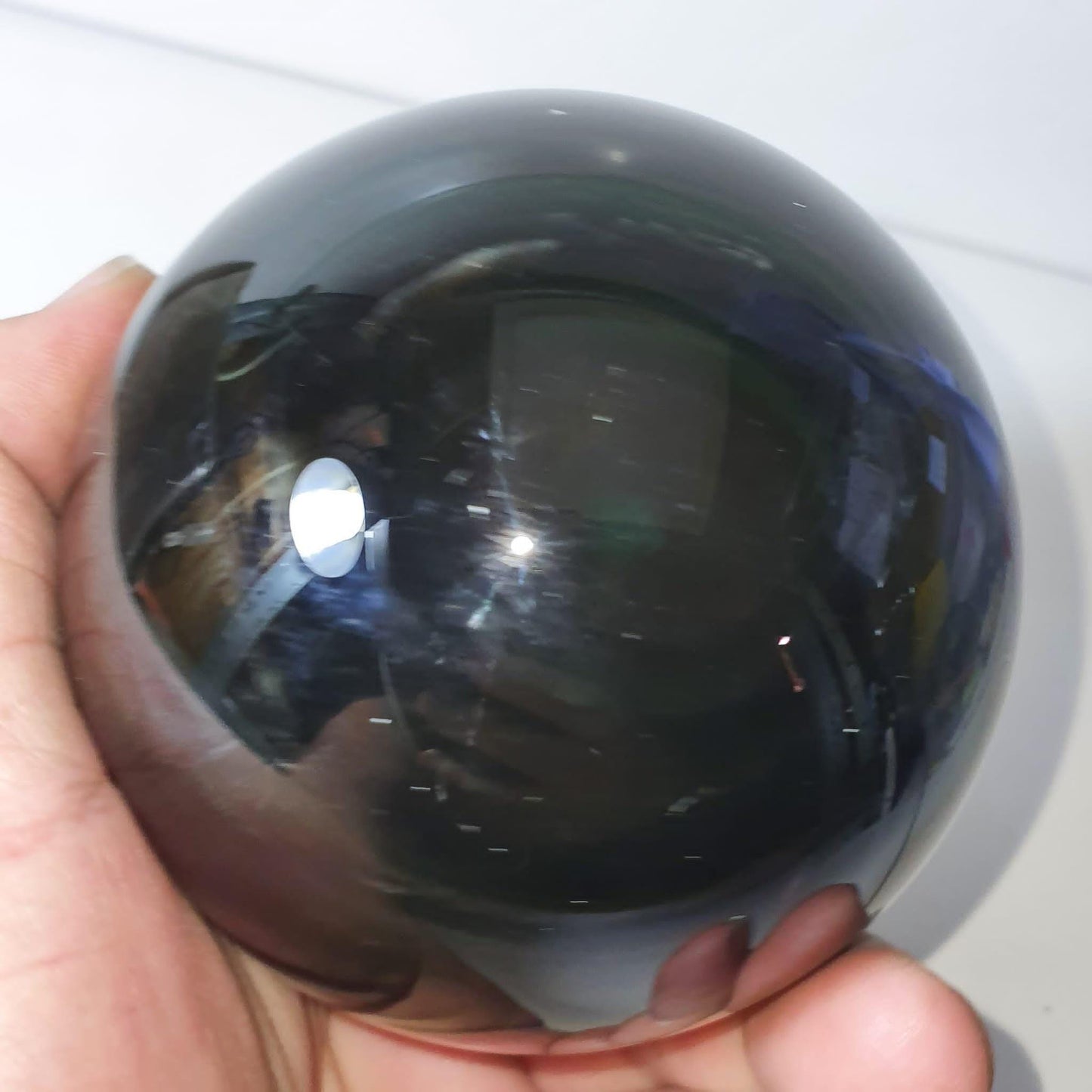 Sphère obsidienne céleste