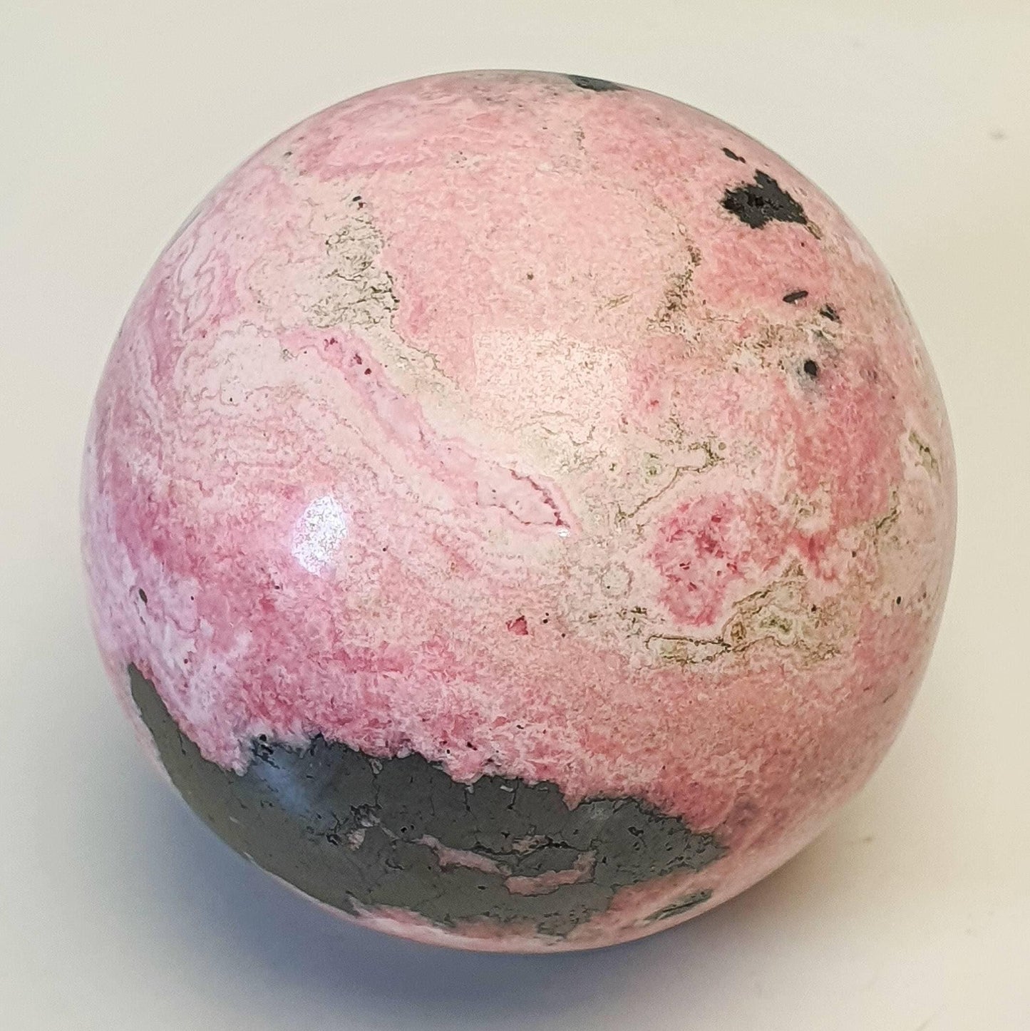 Sphère rhodonite du pérou