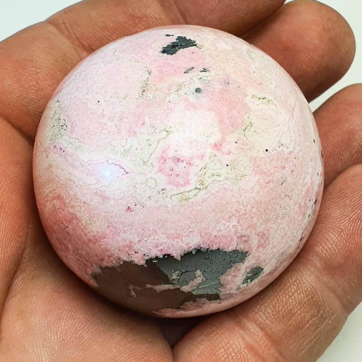 Sphère rhodonite du pérou