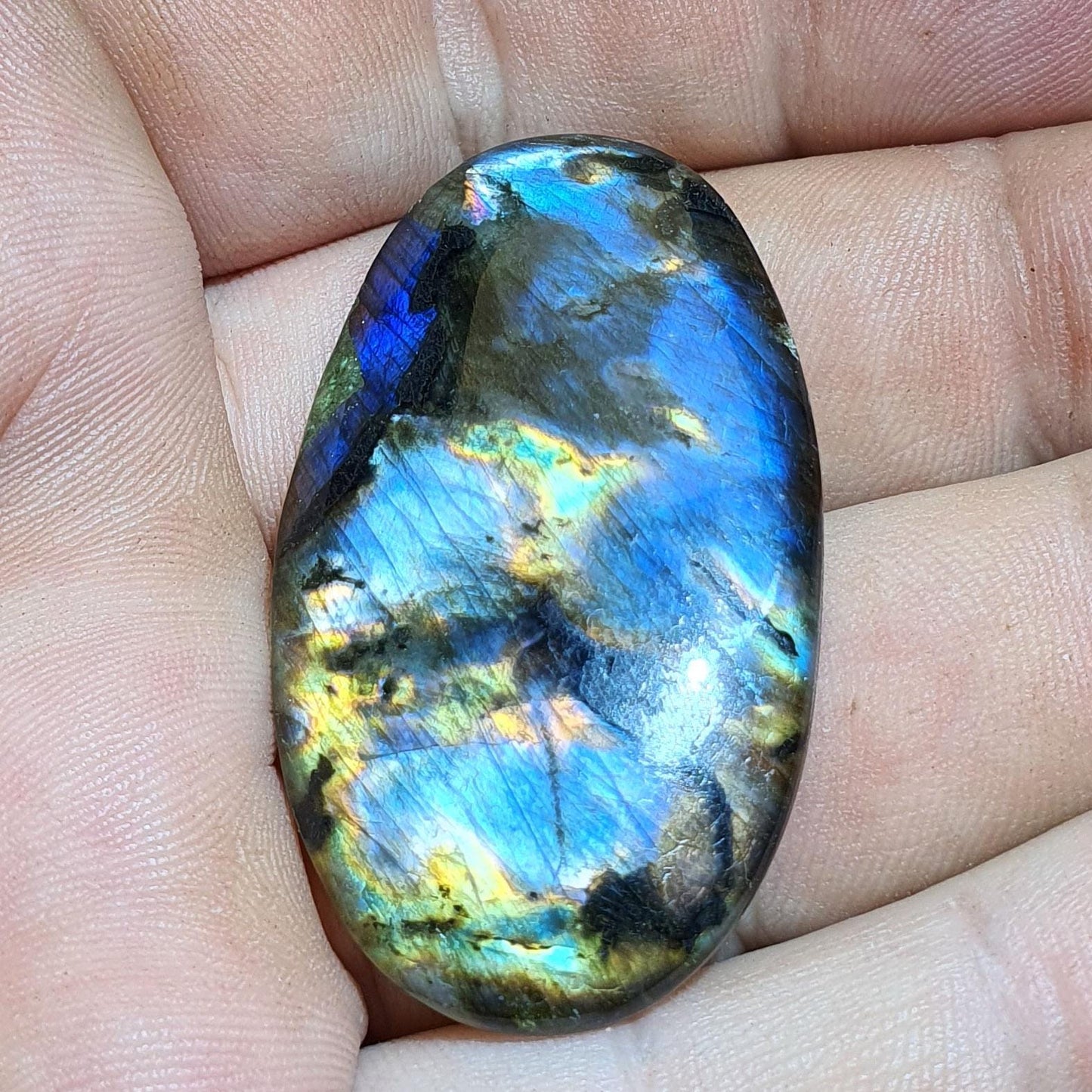 Cabochon labradorite