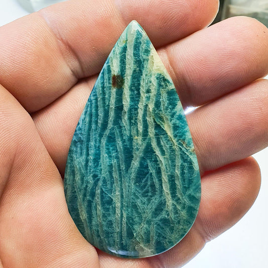 Cabochon amazonite de russie