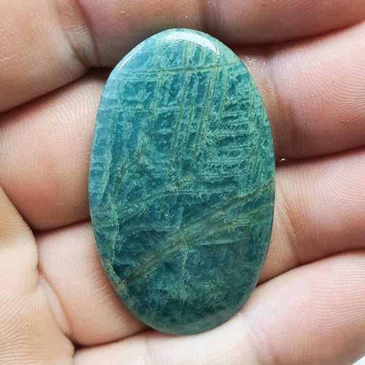 Cabochon amazonite de russie