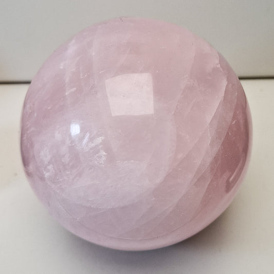 Sphère quartz rose