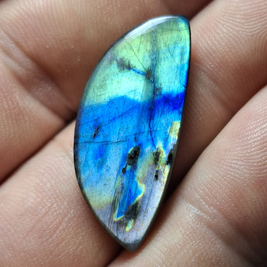 Cabochon spectrolite de yläama finlande