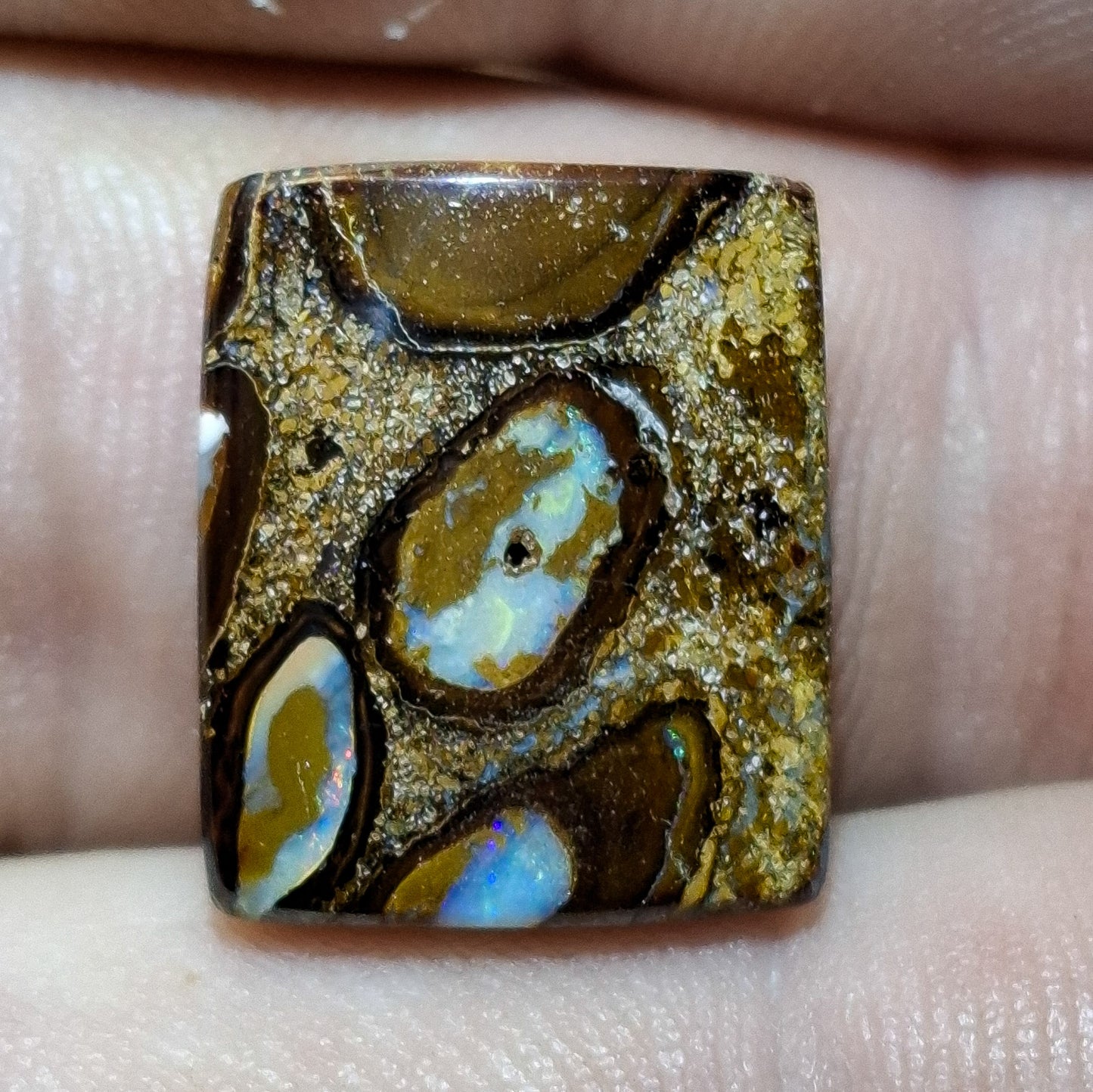 Cabochon Opale Boulder Noix de Yowah