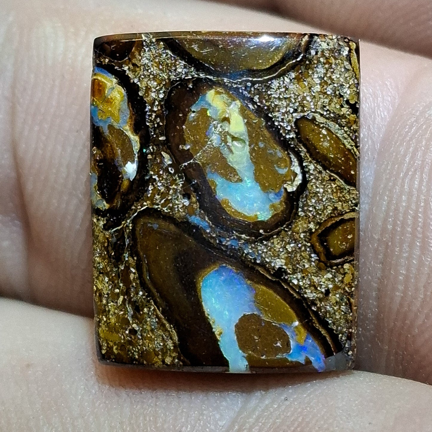 Cabochon Opale Boulder Noix de Yowah