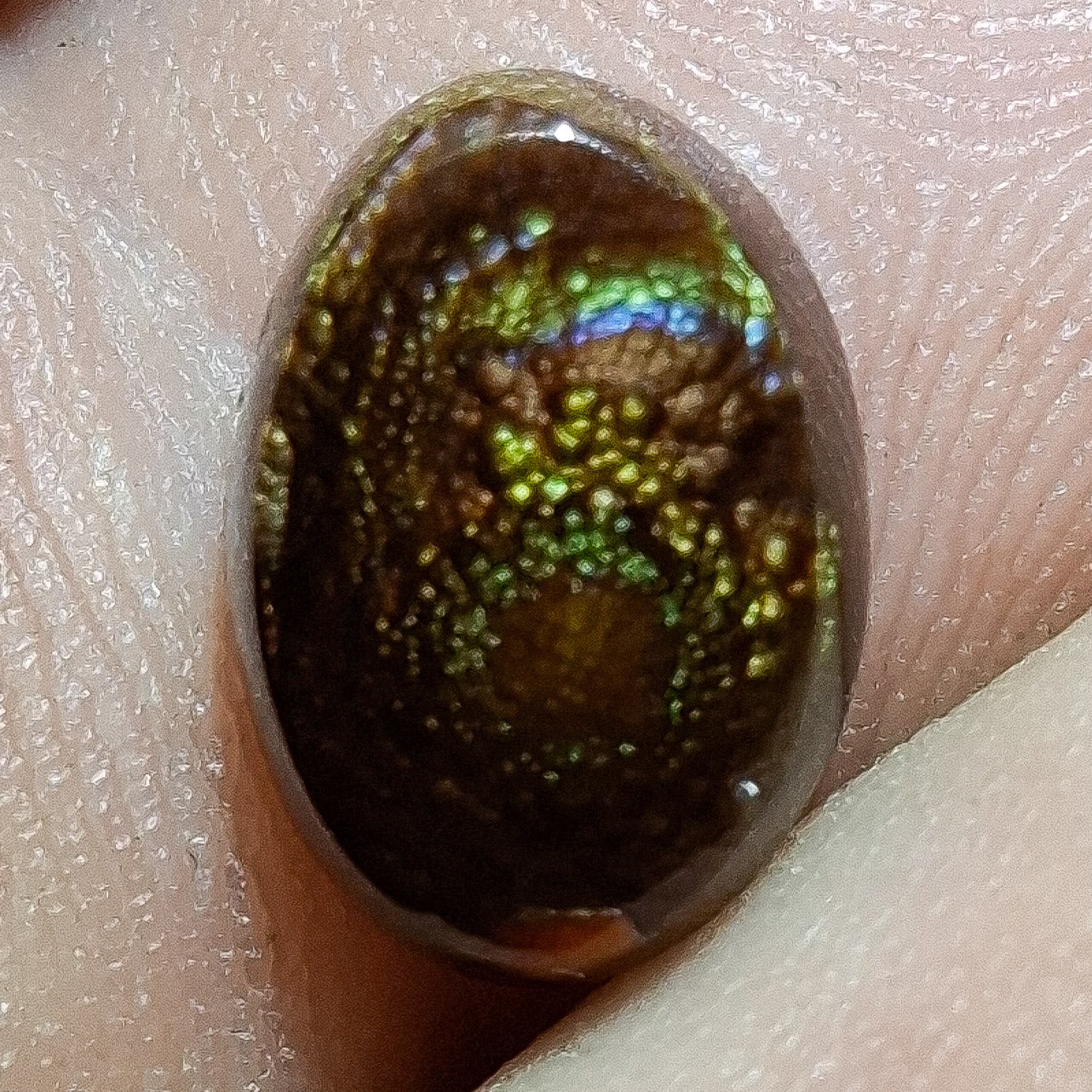 Cabochon Agate de Feu