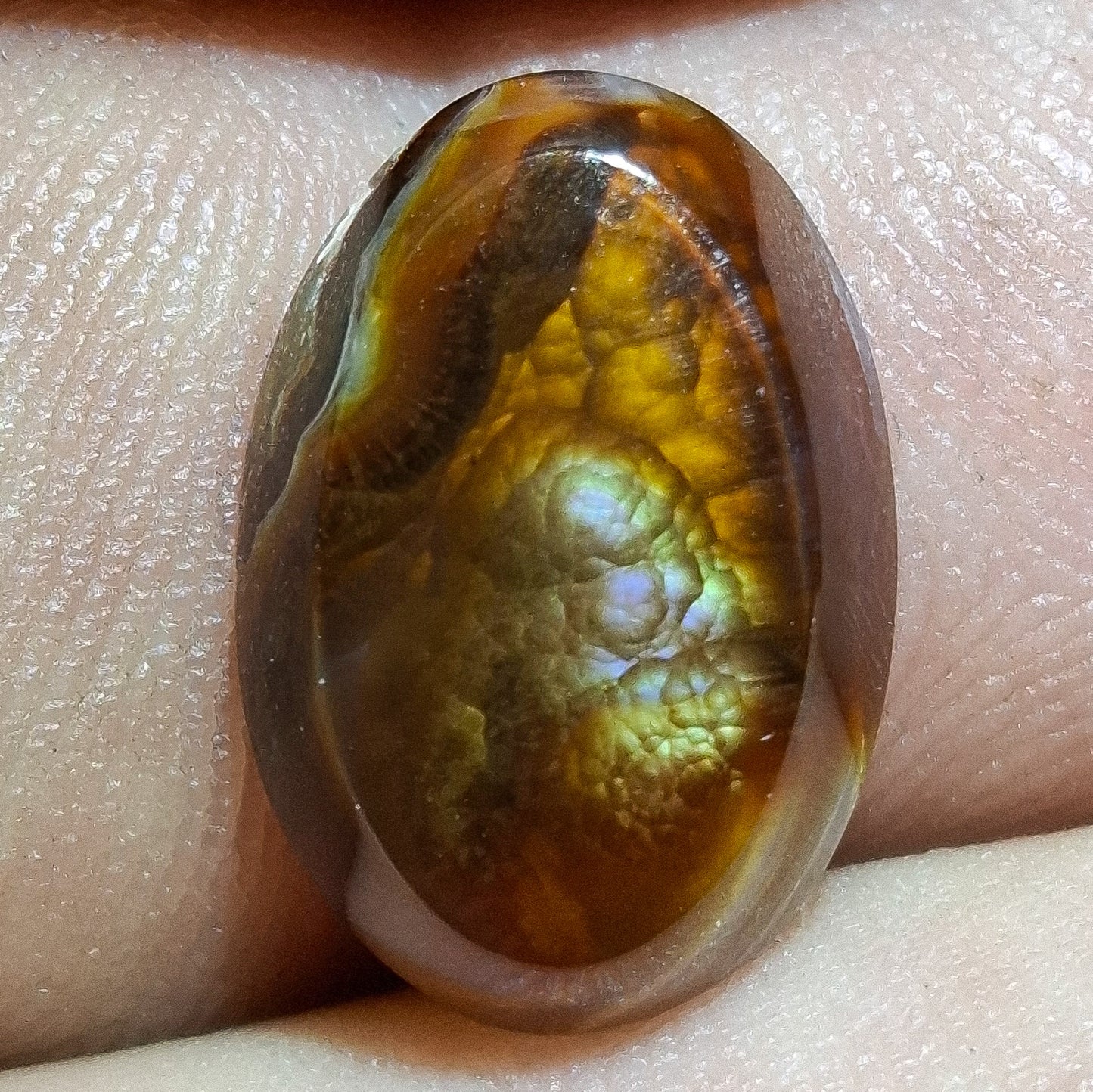 Cabochon Agate de Feu