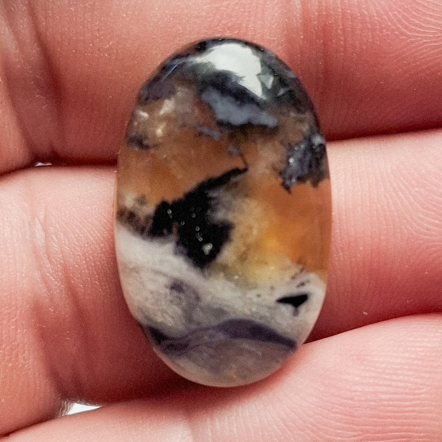 Cabochon Fluorite Opalisée