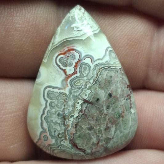 Cabochon Agate Crazy Lace