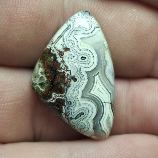 Cabochon Agate Crazy Lace