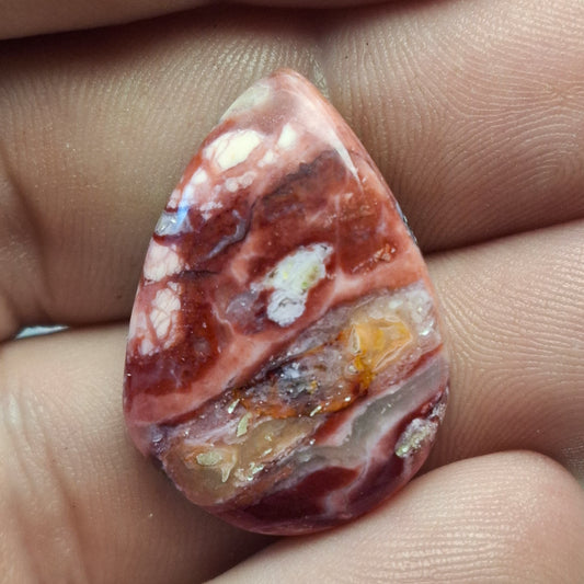 Cabochon Opale Rose d'Autralie