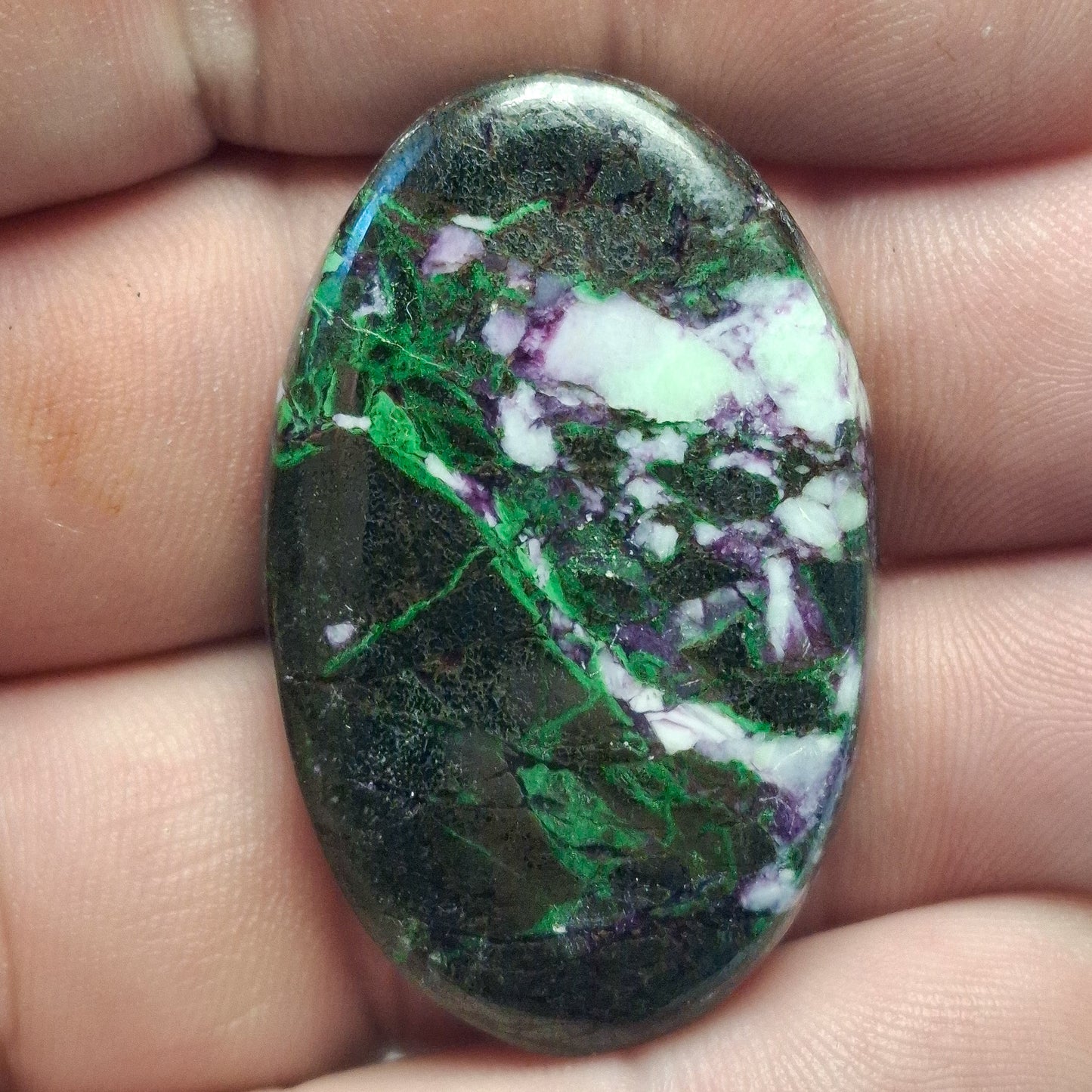 Cabochon Kammererite Serpentine