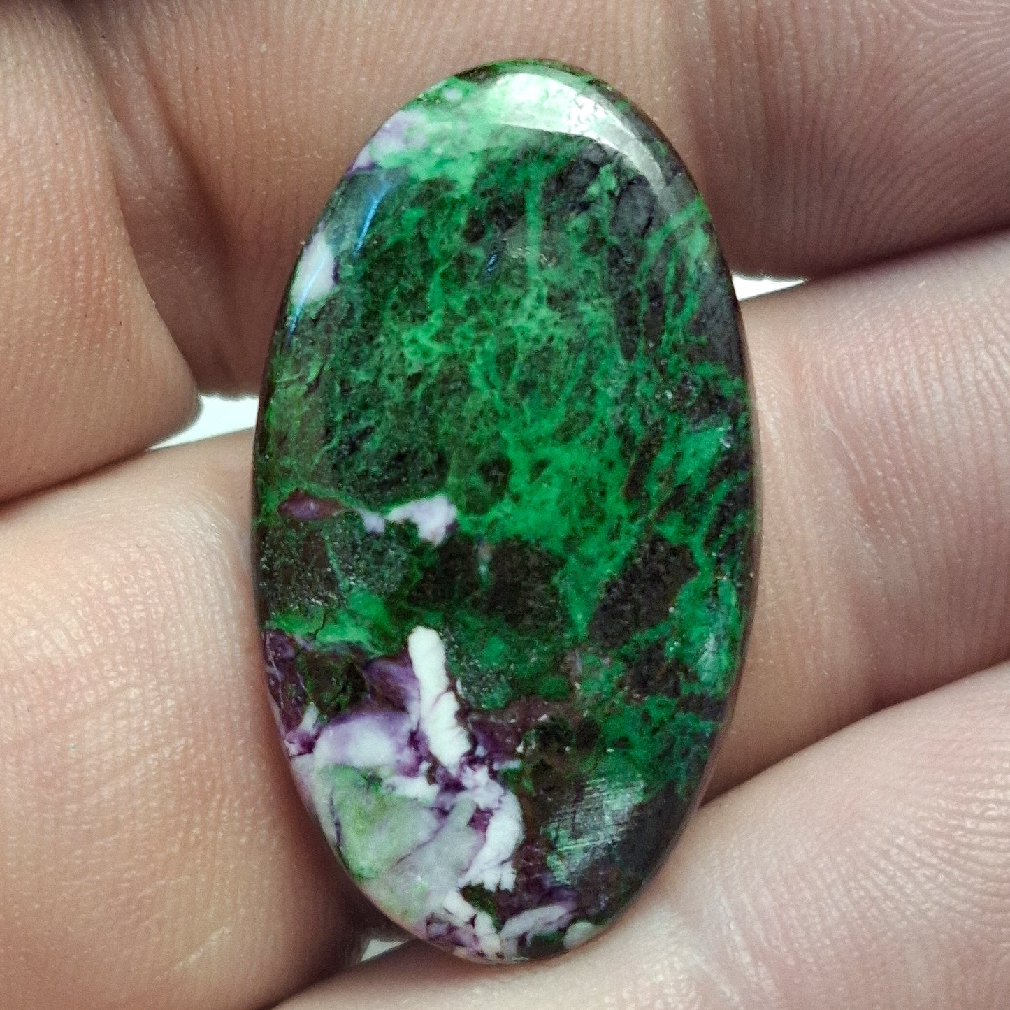 Cabochon Kammererite Serpentine