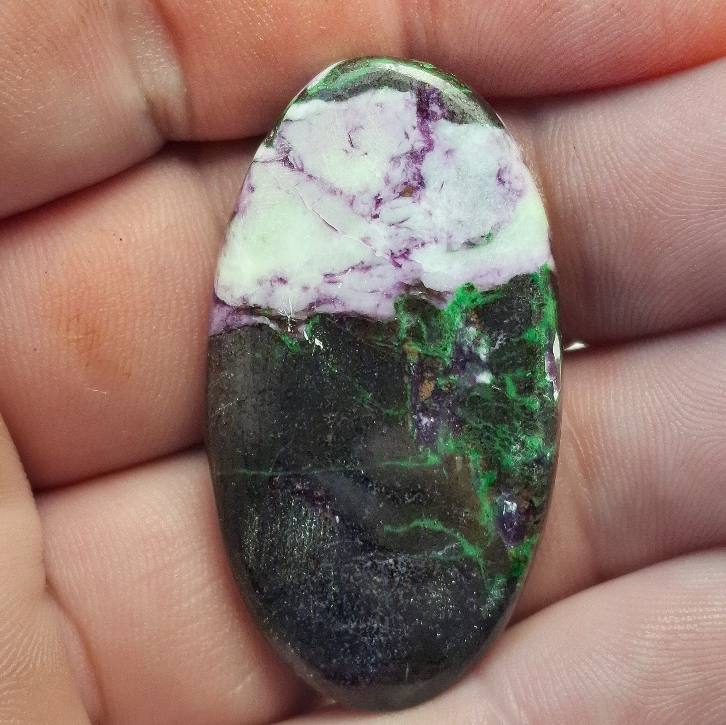 Cabochon Kammererite Serpentine