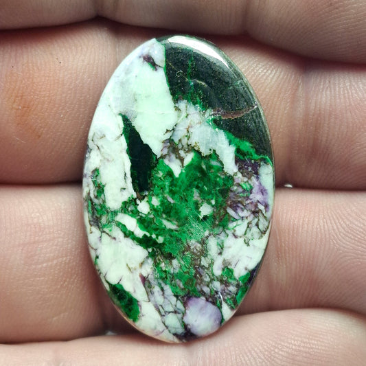 Cabochon Kammererite Serpentine